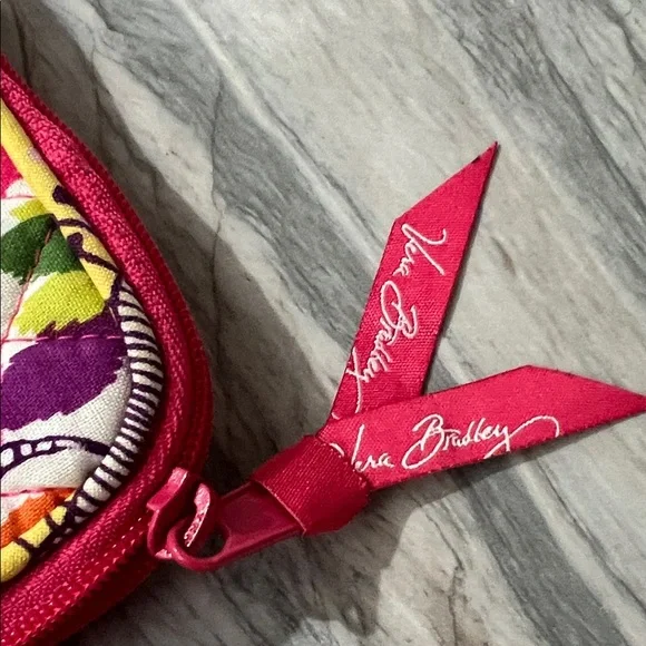 Vera Bradley Floral Quilted Wristlet - Pink Multicolor - Picture 2 of 7